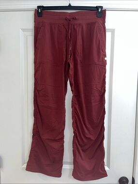 lululemon athletica Men's Burgundy Drawstring Joggers